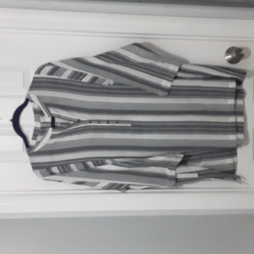 Stripe tunic shirt